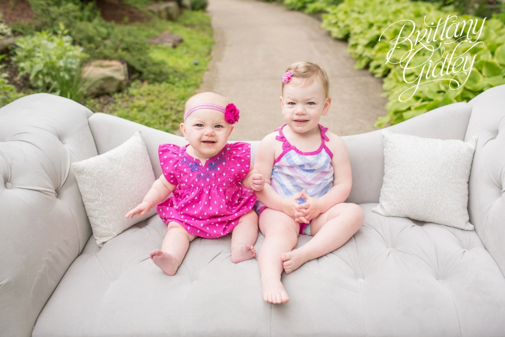 Secret Garden Dream Session | Sisters | 9 Month Baby | 2 Year Old Toddler | Fantasy Photo Shoot | Cleveland