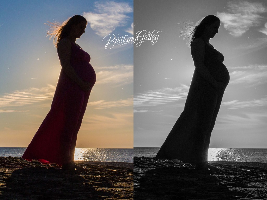Pregnancy Portraits | Maternity Photographer | Maternity Photography | Edgewater Beach | Inspiration Posing Maternity