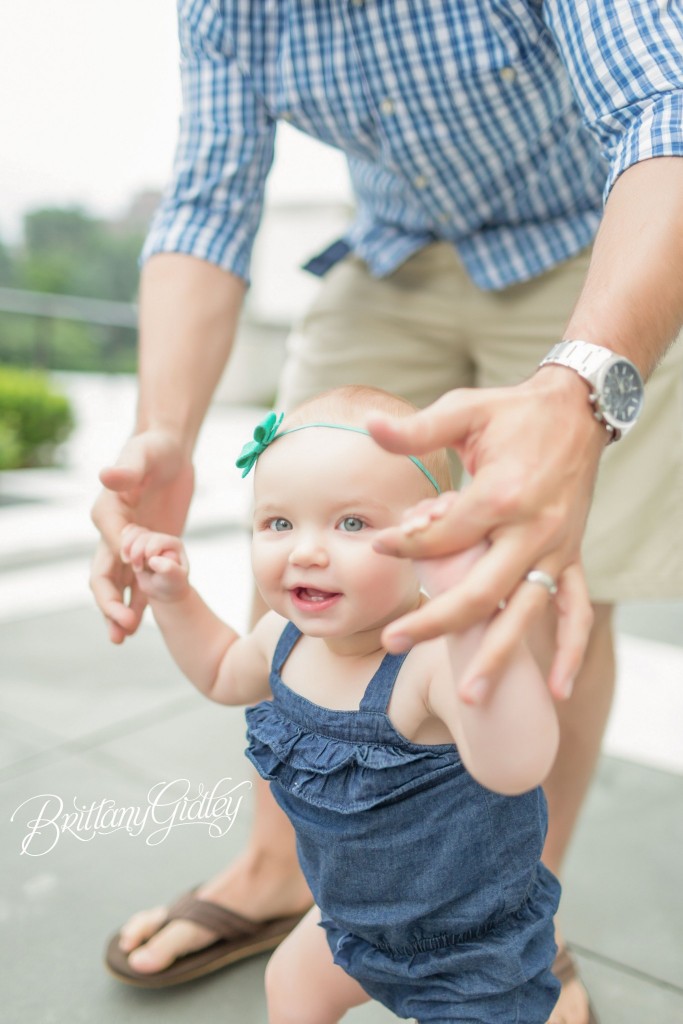 Family Photography | Family Portraits | Baby Pictures | Wade Oval | Brittany Gidley Photography LLC | 12 Months