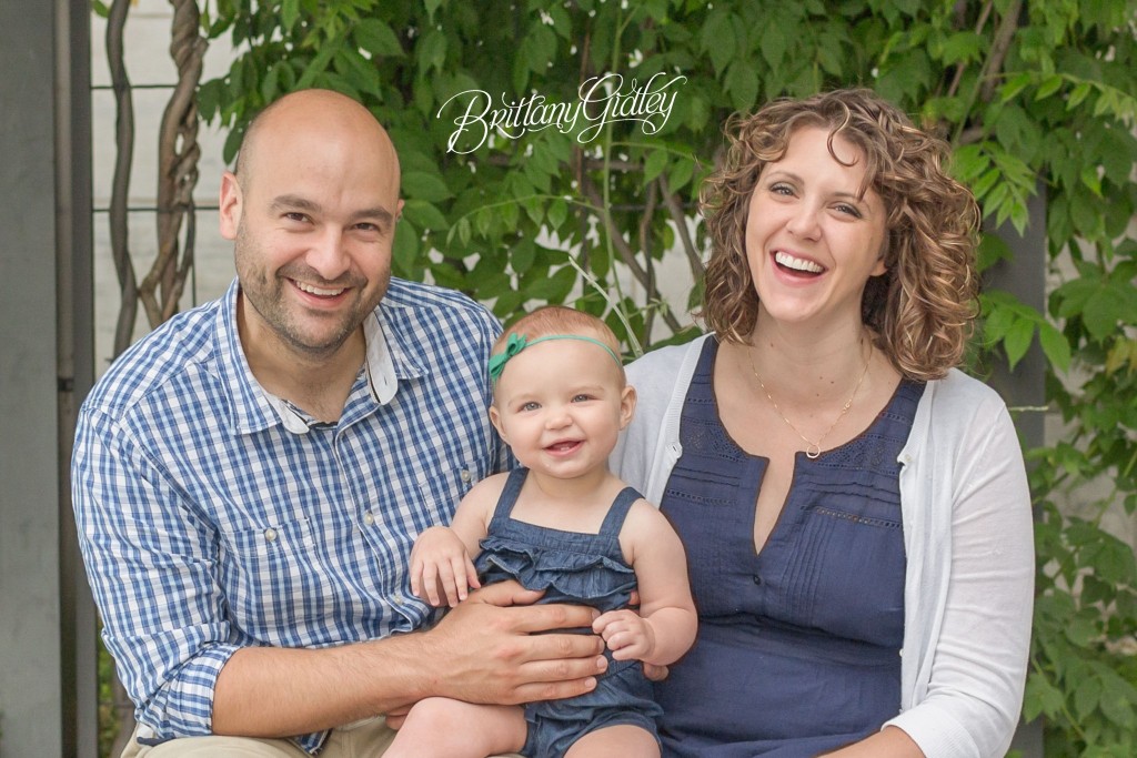 Family Photography | Family Portraits | Baby Pictures | Wade Oval | Brittany Gidley Photography LLC | 12 Months