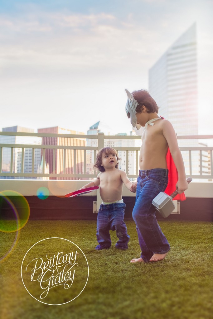 Superhero Dream Session | Downtown Cleveland | Brittany Gidley Photography LLC | Avengers Photo Shoot