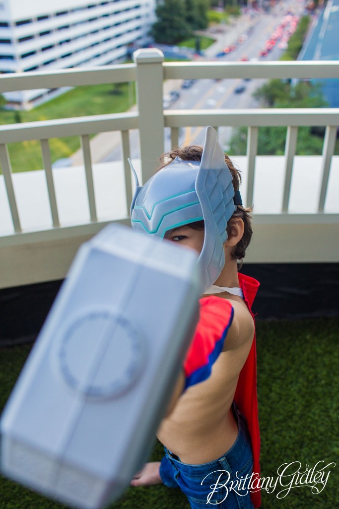 Superhero Dream Session  | Thor | Comic Books | Marvel |  Brothers | Downtown Cleveland | Brittany Gidley Photography LLC | Avengers Photo Shoot