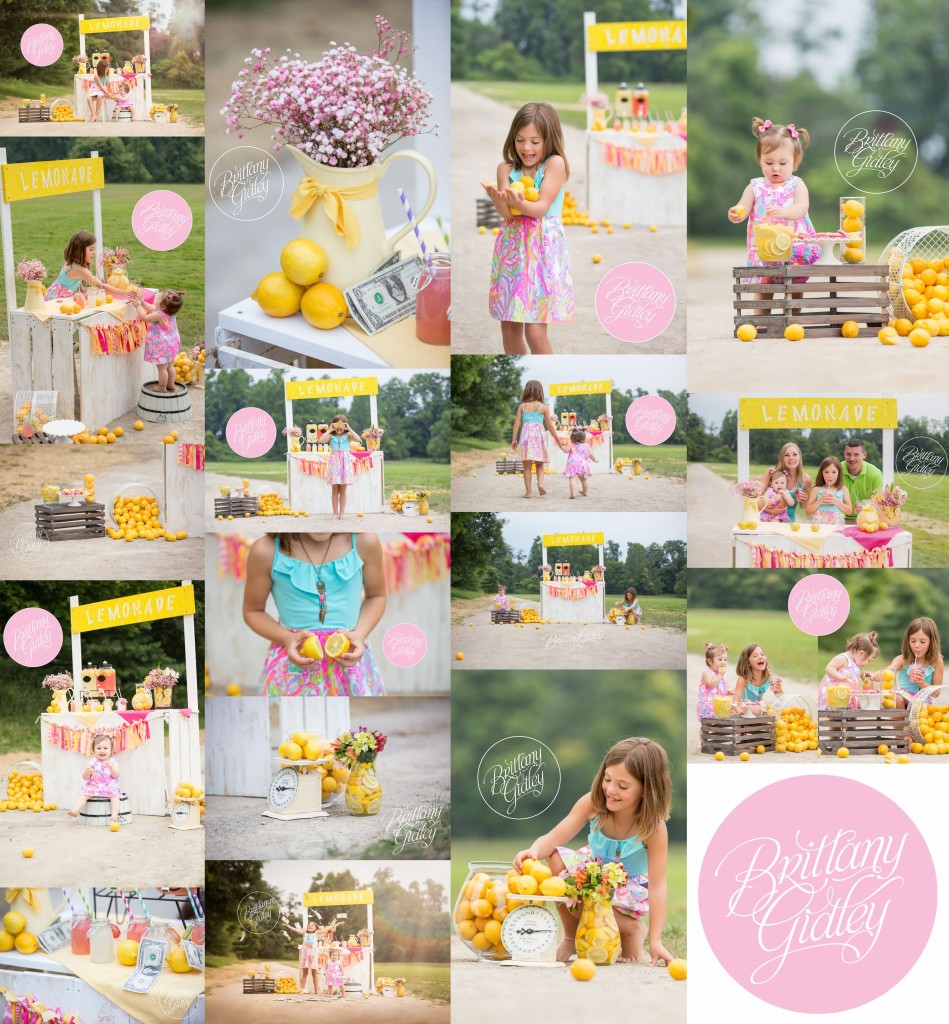Lemonade Stand | Lilly Pulitzer | Lemonade Dream Session| Photo Shoot | Photography Inspiration | Dream Sessions | Cleveland Ohio | Brittany Gidley Photography LLC