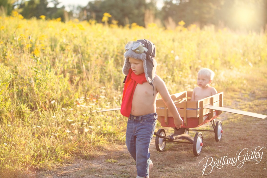 Radio Flyer | Airplane | Airplane Photo Shoot | Start With The Best | Brittany Gidley Photography LLC | Dream Session | Inspiration | Aviation | Flying