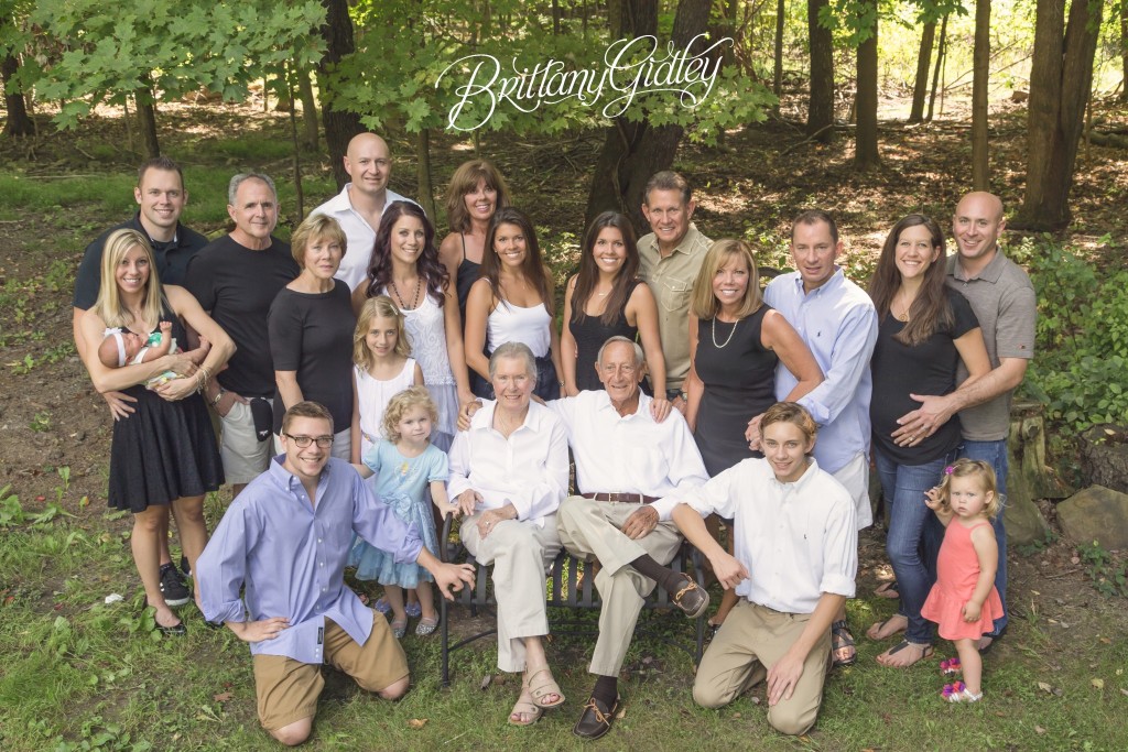 Extended Family Portrait | Family Photo | Large Family Photo