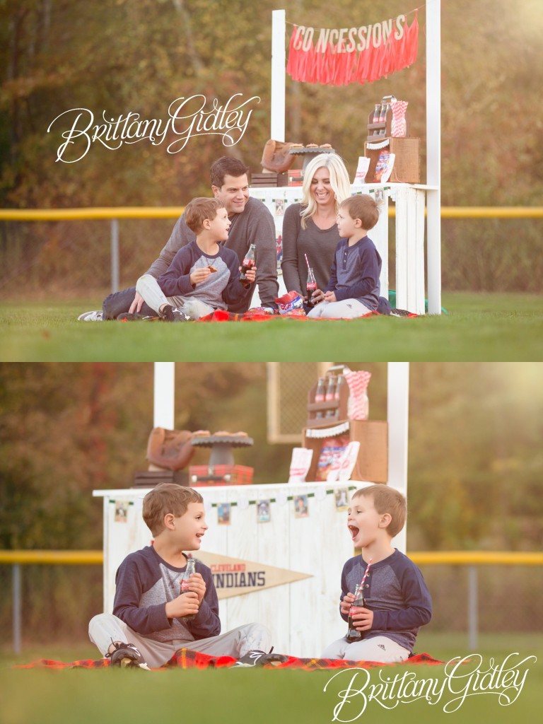 Baseball Dream Session | Concessions | Share a Coke | Family | Play Ball | Brittany Gidley Photography LLC
