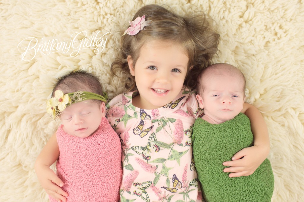 Twin Newborn Photographer | Newborn Twins | Twins | Family Photography | Brittany Gidley Photography LLC | Cleveland, Ohio | Photo Shoot | Newborn Photographer