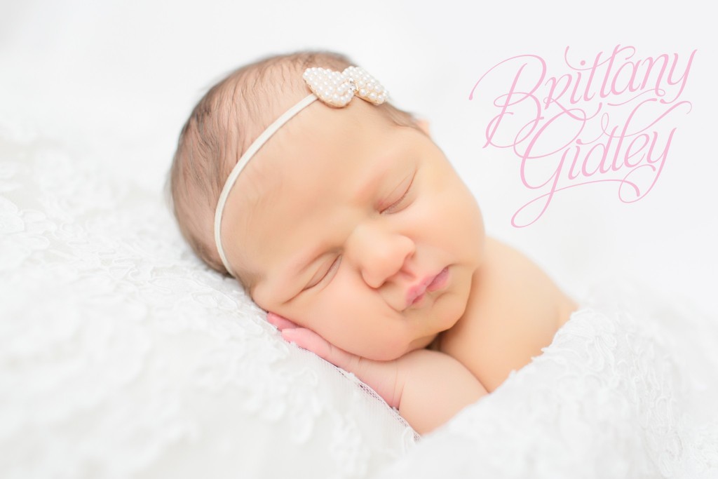 Newborn Baby Girl | Cleveland | Ohio | Brittany Gidley Photography LLC | Start With The Best | White