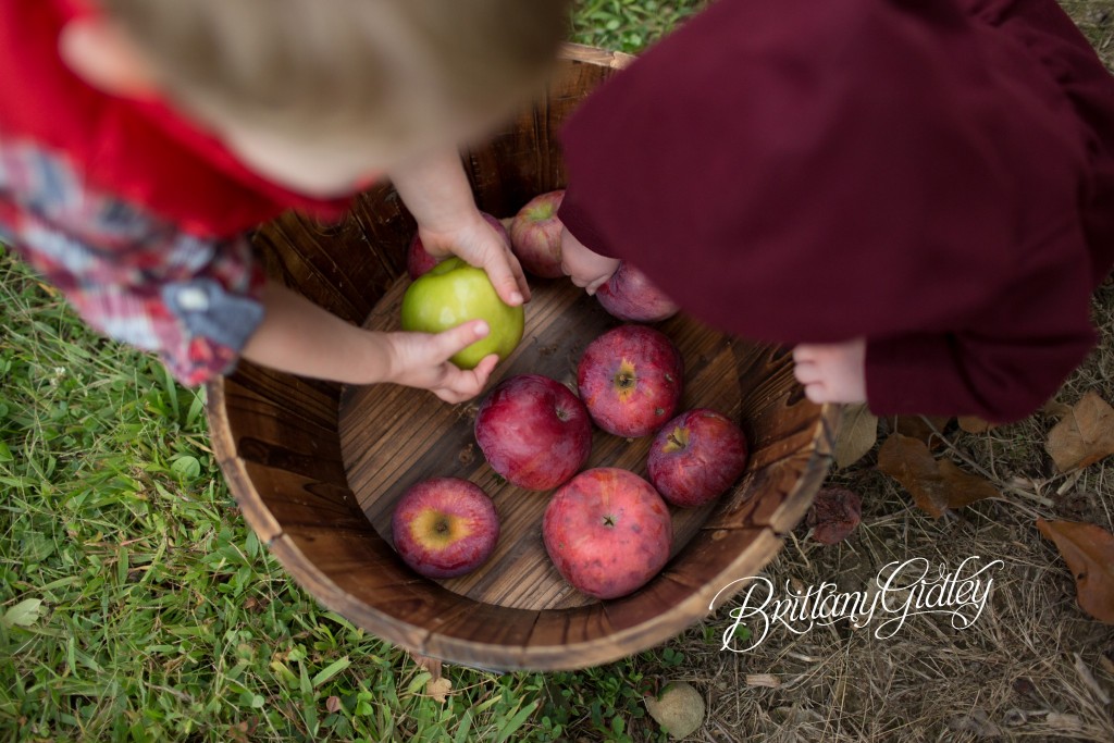 Cleveland Ohio | Photo Shoot | 12 Month Baby | Apples