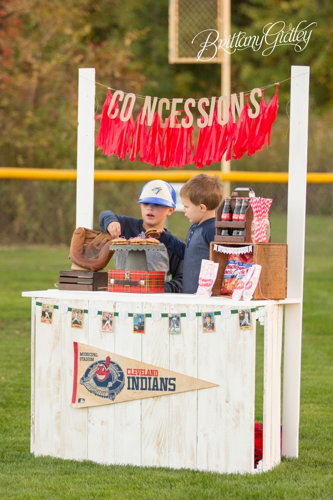 Dream Session | Concessions | Rock The Shot | Details | Family | Play Ball | Brittany Gidley Photography LLC | Cleveland Indians