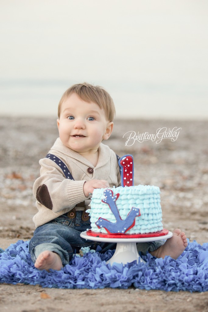 Nautical Cake Smash | Edgewater Beach