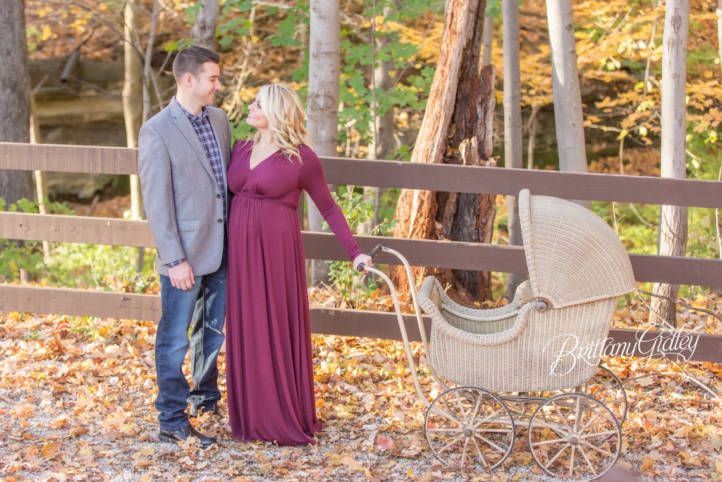 Fall Maternity Photographer | Fortier Park | Olmsted Falls, Ohio | Fall Portraits | Maternity | Pregnancy