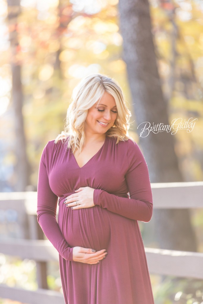 Fall Maternity Photographer | Fortier Park | Olmsted Falls, Ohio | Fall Portraits | Maternity | Pregnancy