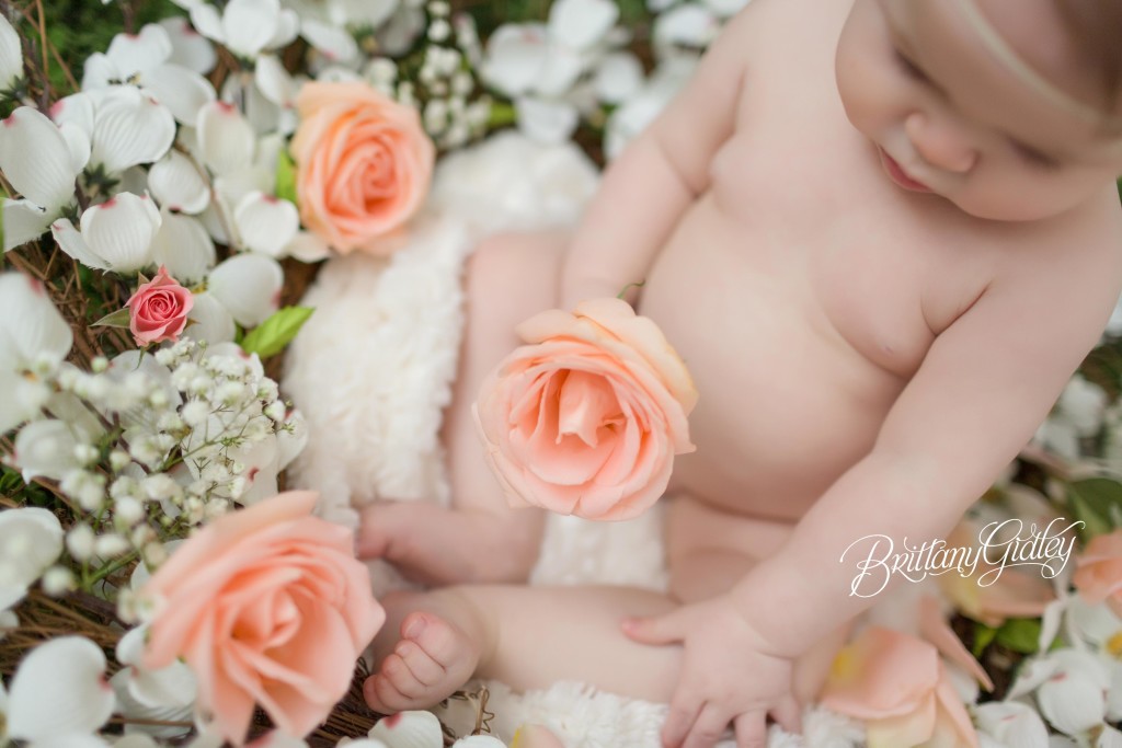 Magical Baby Portraits | 6 Month Baby | 6 Month Milestone Session | Baby Girl