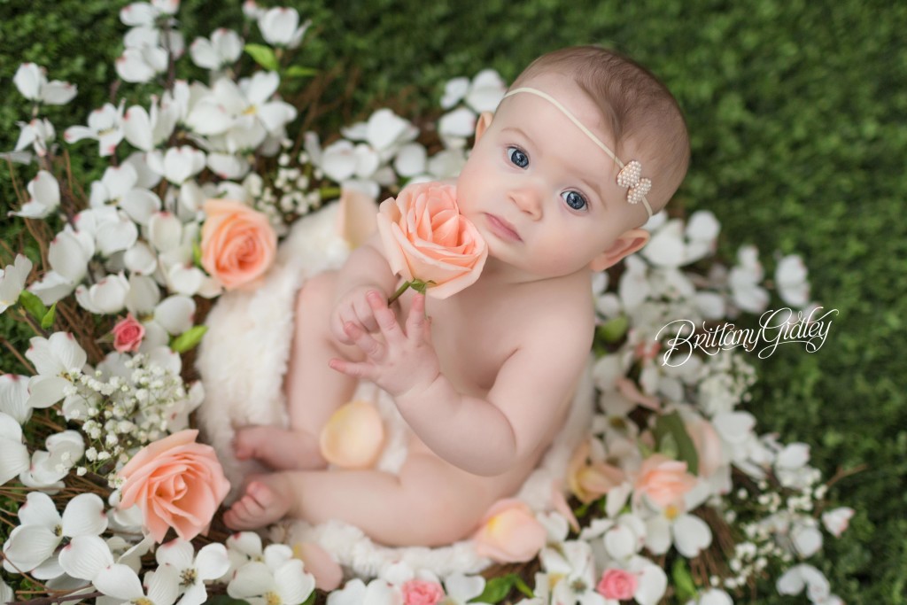 Magical Baby Portraits | 6 Month Baby | 6 Month Milestone Session | Baby Girl