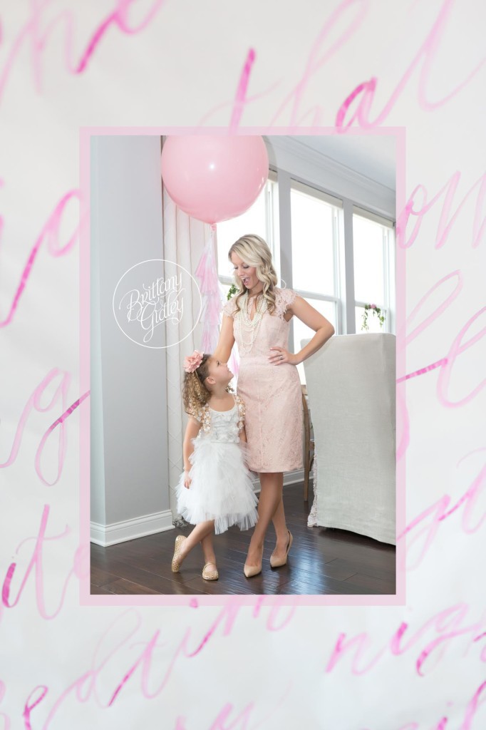 Mommy & Me Session | Ladies Who Brunch | One Stylish Party Balloon | Runner by Seaworthi | Inspiration | Start With The Best | Brittany Gidley Photography LLC