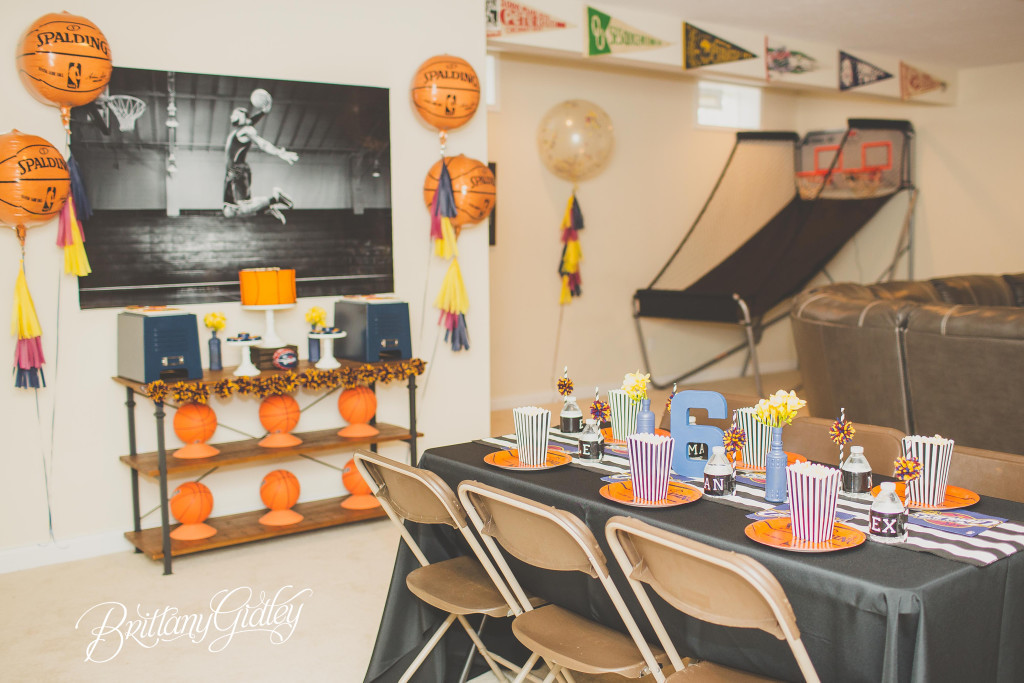 Cleveland Cavaliers Basketball | One Stylish Party | Basketball Themed Birthday Party | Basketball Party | Cleveland Cavaliers