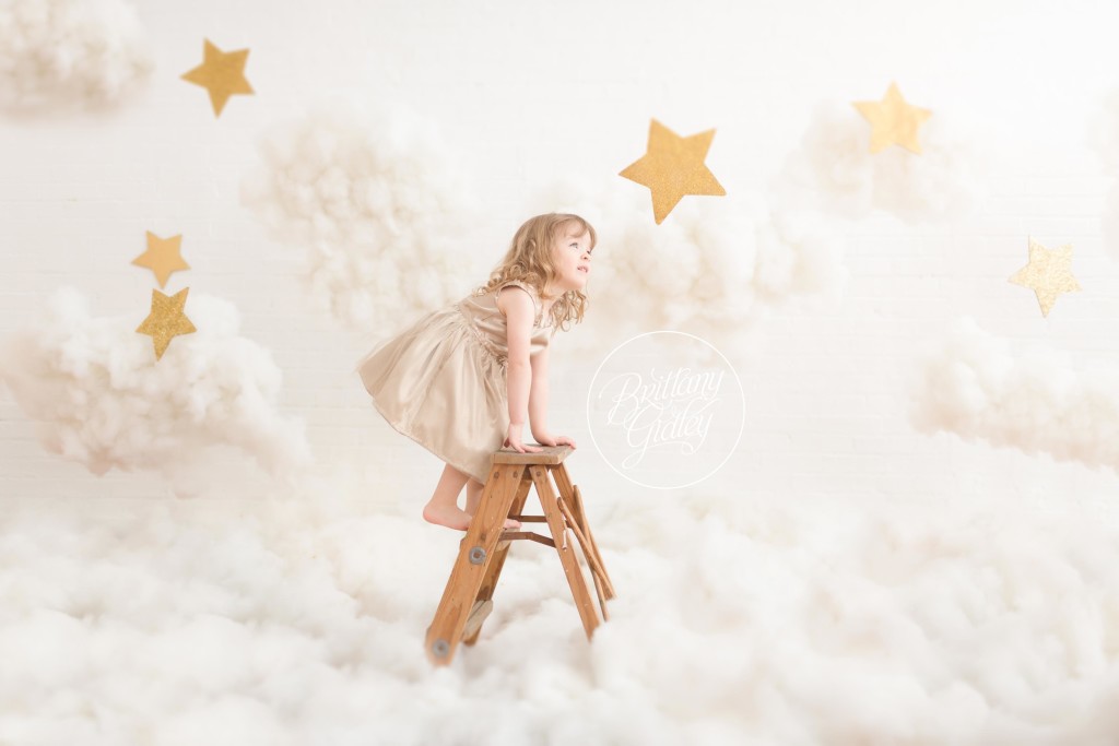 Cloud 9 Dream Session Photo Shoot | Stars & Clouds Inspiration | Brittany Gidley Photography LLC