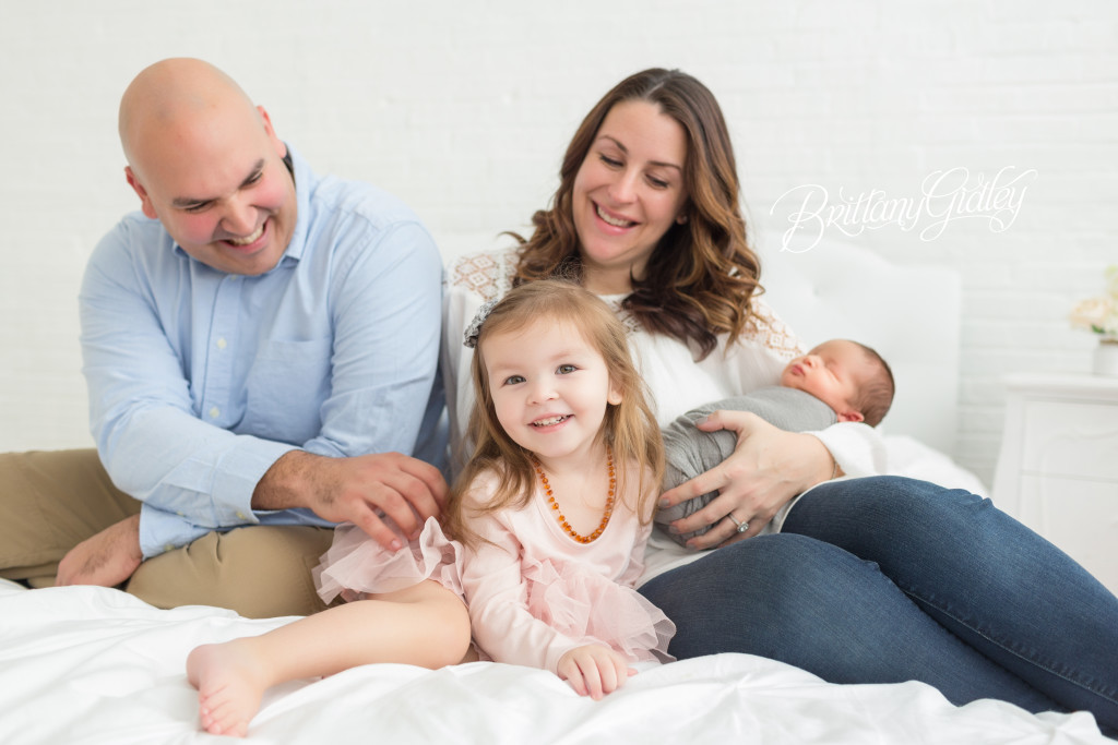 Family Newborn | Parent Poses | Newborn Portraits | Best Newborn Photographer | Brittany Gidley Photography LLC