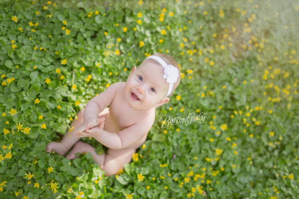 Wade Oval | Cleveland, Ohio | Whimsical Child Photography | Flowers | Baby Photographer