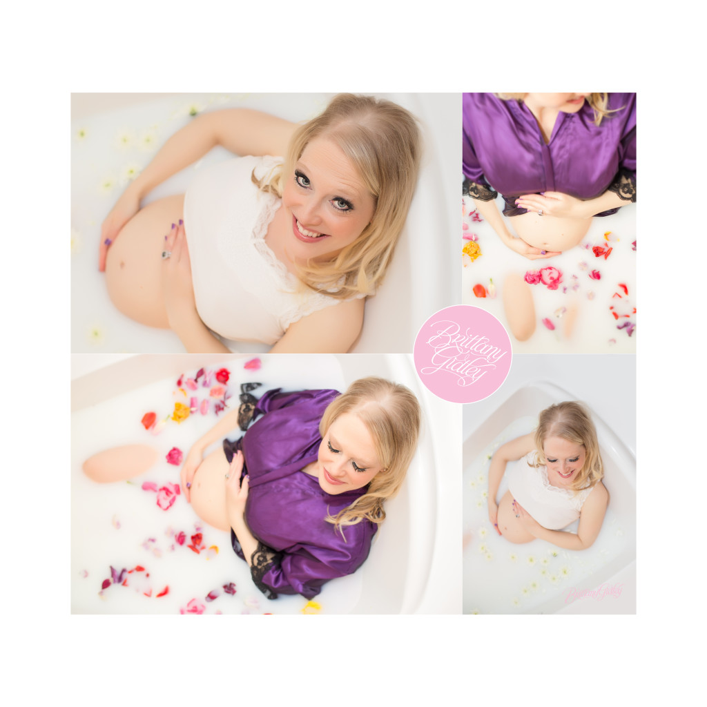 Milk Bath Maternity Photo Shoot | Pregnancy | Cleveland Ohio | Creative Maternity Portraits
