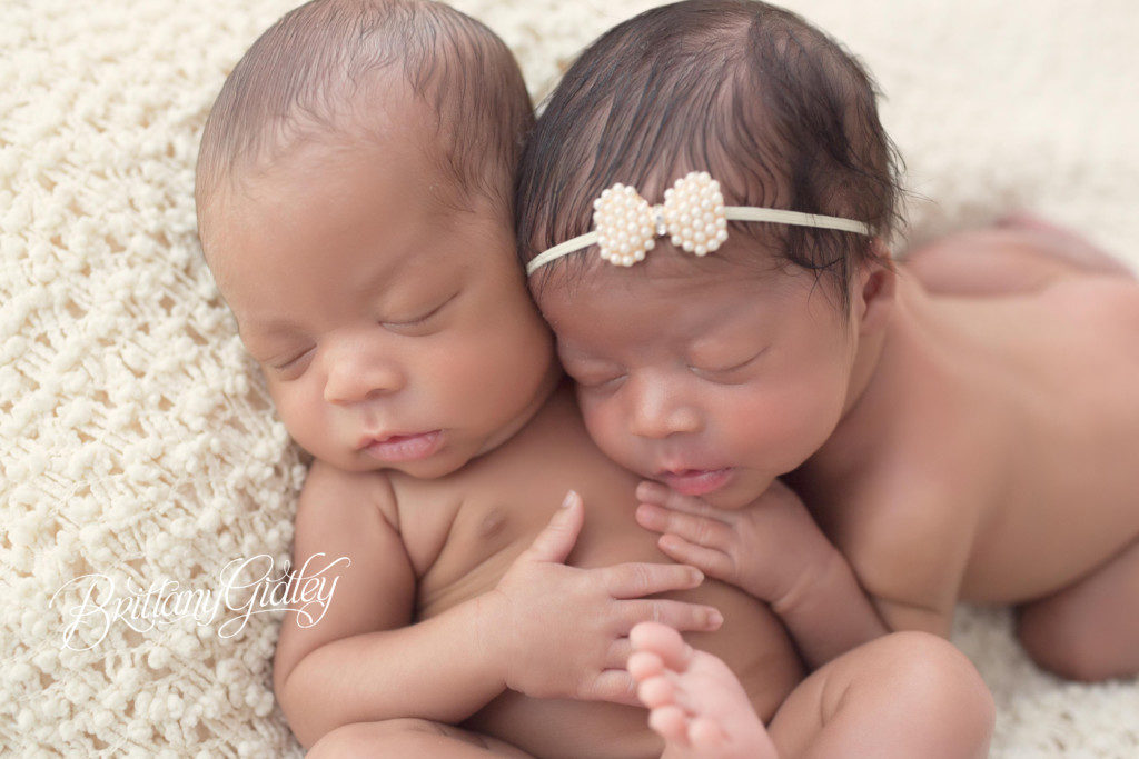 Celebrity Newborn Photographer | Twin Newborns | Cleveland Newborn Photographer | Celebrity Photographer | Brittany Gidley Photography LLC