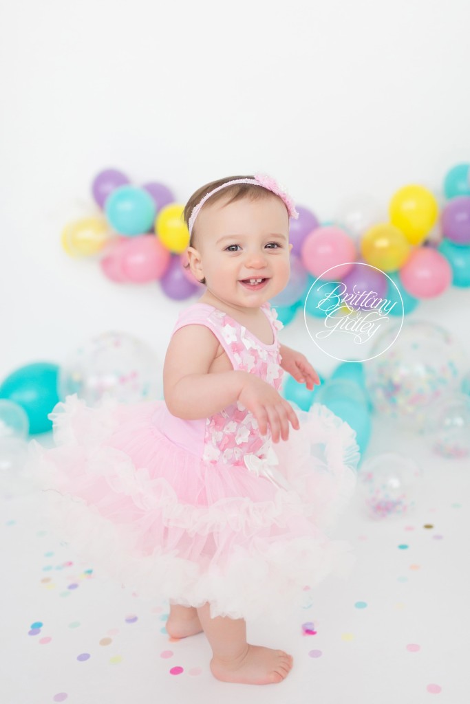 Cleveland Cake Smash Baby Photographer | 12 Month Baby | Baby Photographer | Start With The Best | Brittany Gidley Photography LLC