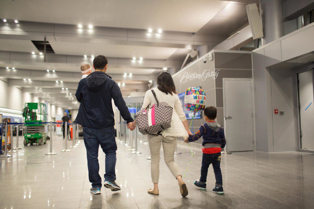 Adoption Photographer | Korean Adoption | Airport Photography | Welcome Home | Brittany Gidley Photography LLC