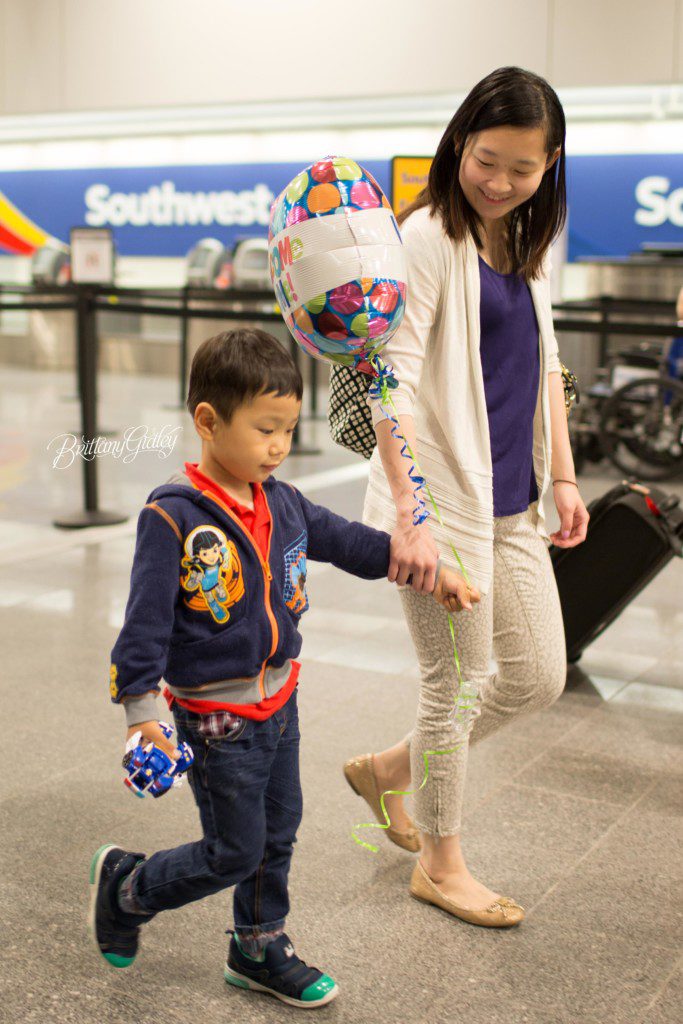 Adoption Photography | Korean Adoption | Airport Photography | Welcome Home | Brittany Gidley Photography LLC