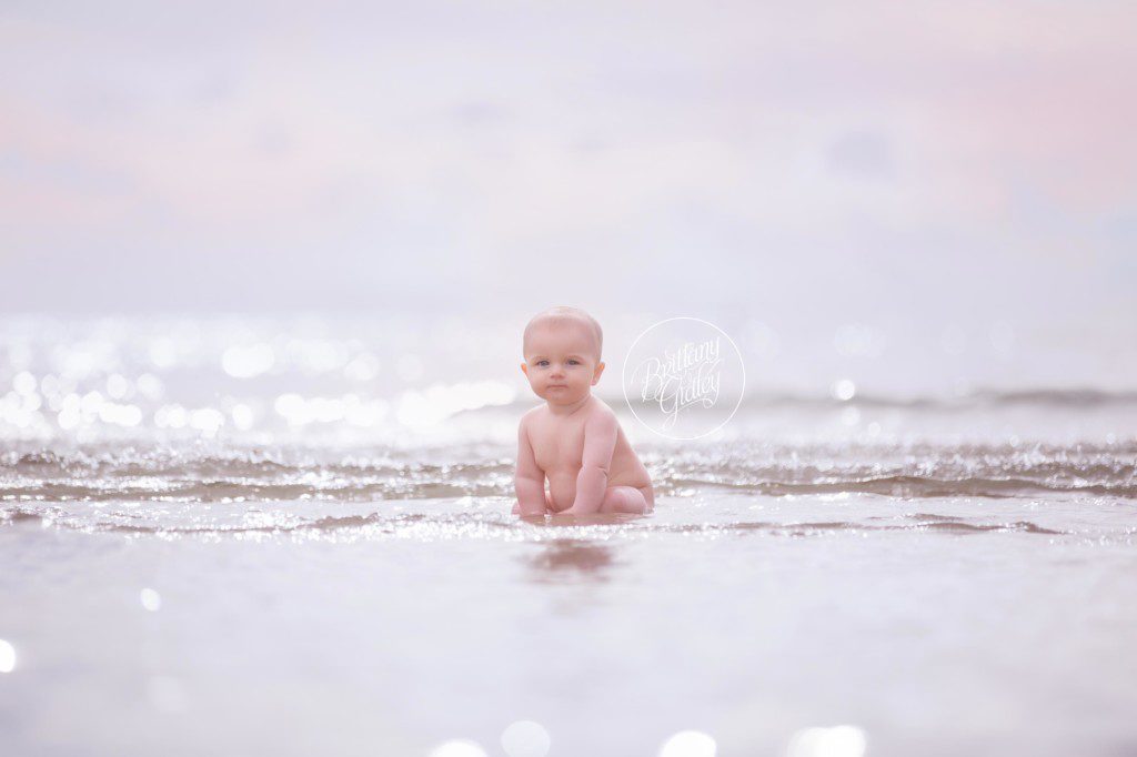 Beach Baby | Marblehead Ohio | 6 Months