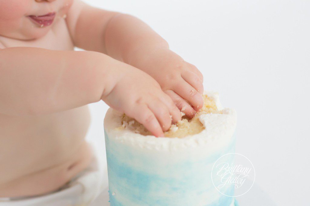 Cake Smash Photographer | Henry 12 Months | Cleveland Cake Smash | Cleveland Photographer
