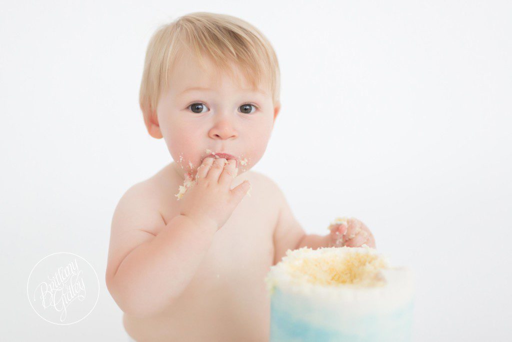 Cake Smash Photographer | Henry 12 Months | Cleveland Cake Smash | Cleveland Photographer