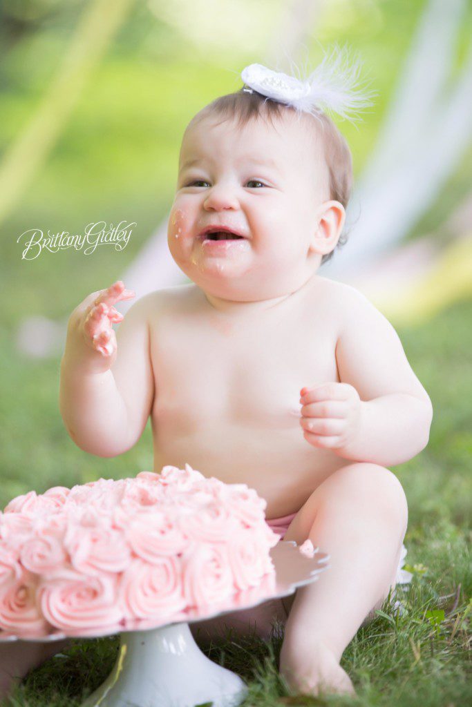 Candy Land Cake Smash | Baby Photographer | Cake Smash Photographer | Start With The Best | Brittany Gidley Photography LLC