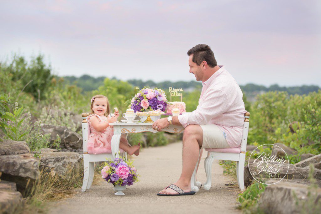Carousel Horse Dream Session | Tea Party | Dreamy | Whimsical Baby Photography | Whimsical Baby Photographer | Cleveland Ohio | Brittany Gidley Photography LLC