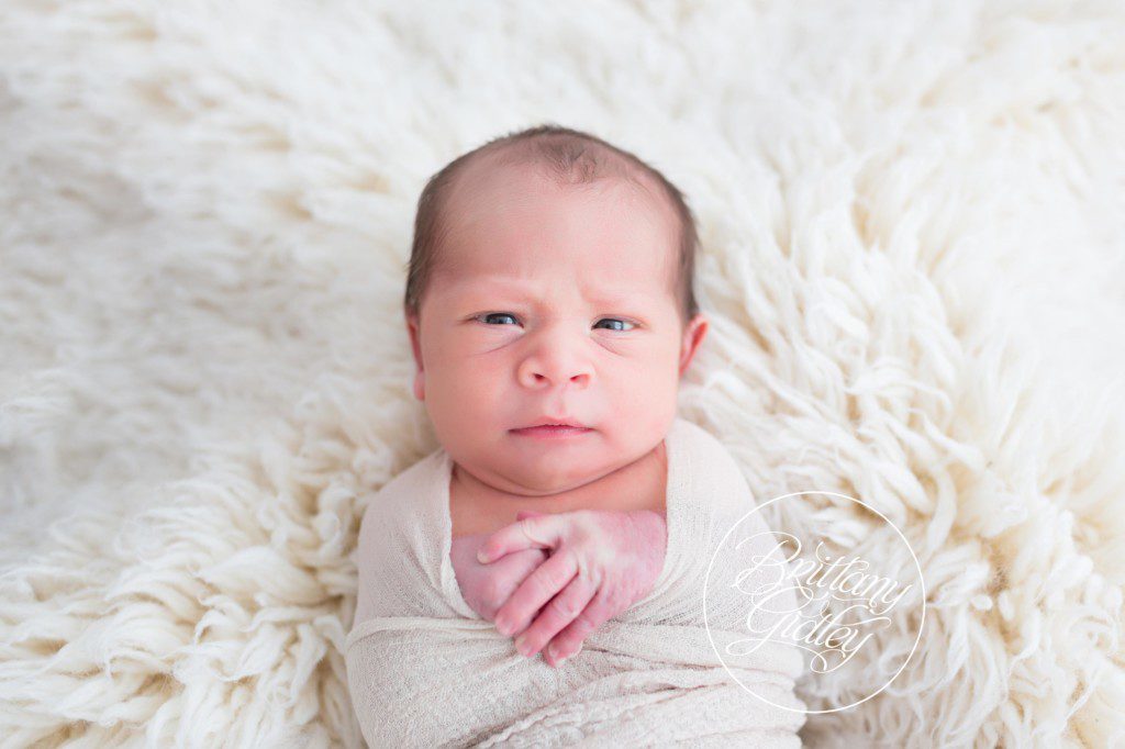 Cleveland Cavaliers Baby | Cleveland Cavaliers Newborn Baby | Basketball Newborn | Cleveland Ohio | www.brittanygidleyphotography.com
