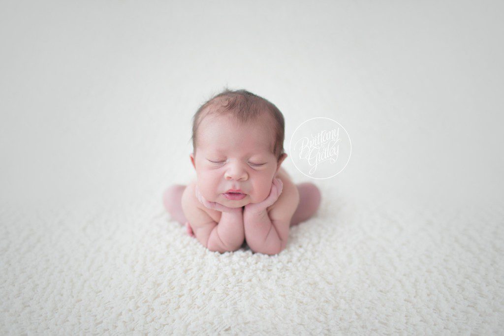 Cleveland Cavalier Baby | Cleveland Cavaliers Newborn Baby | Basketball Newborn | Cleveland Ohio | www.brittanygidleyphotography.com