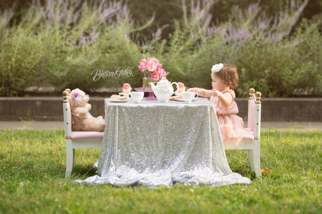 Cleveland Cultural Gardens | Tea Party | 12 Months | Baby Photographer