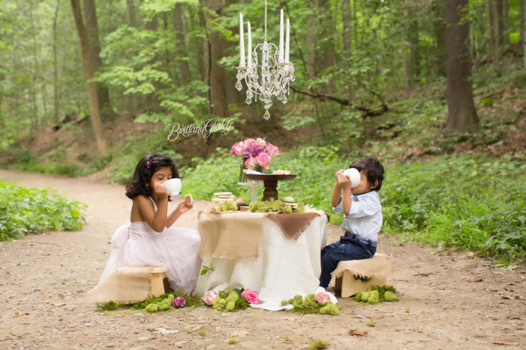 Tea Party | Dream Session | Squires Castle | Teepee | Magical Baby Photography | Castle | Cleveland Ohio | www.brittanygidleyphotography.com
