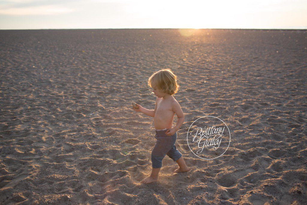 Beach Photographer | Toddler | Mentor Headlands Beach