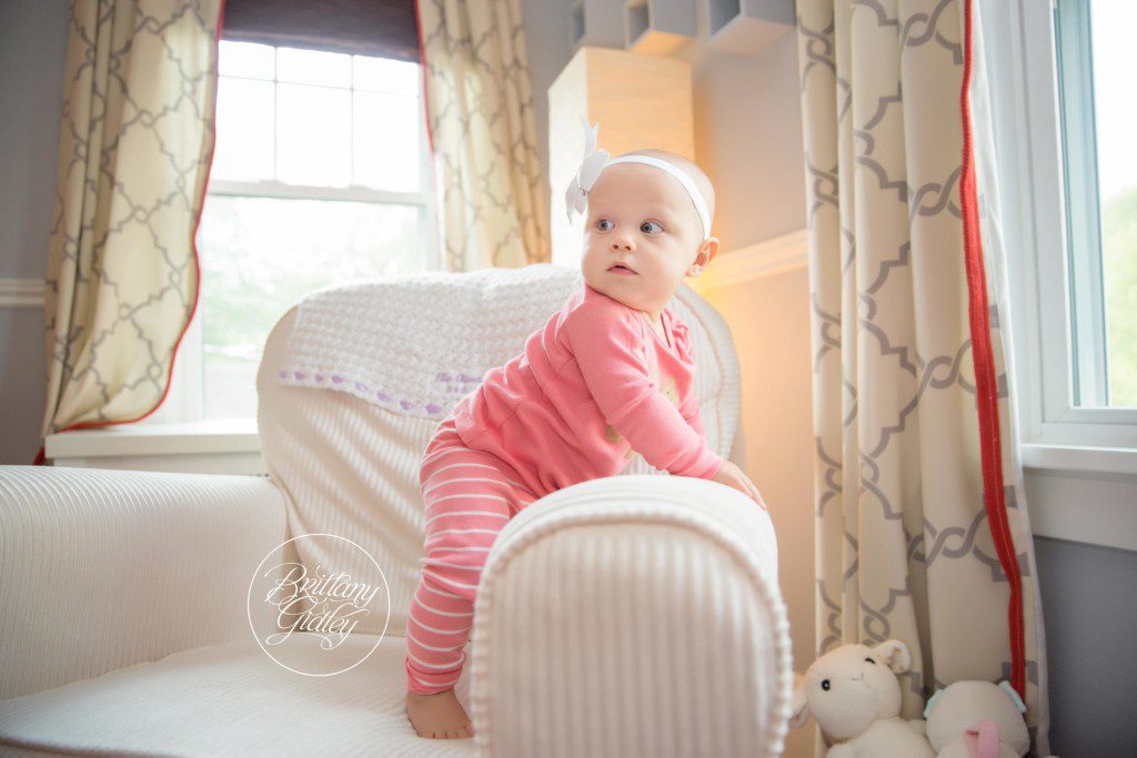 Lifestyle Family Photographer | 8 Month Baby | Cleveland Ohio | Start With The Best | Pajamas