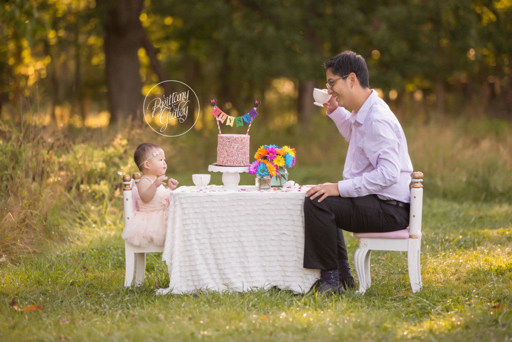 Rainbow Dream Session | Tea Party | Baby Photography Ideas
