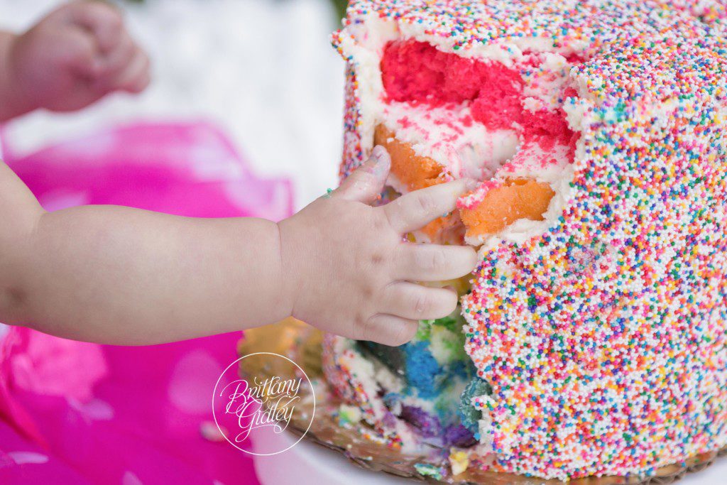 Rainbow Cake Smash |Dream Session | Sprinkle Cake | Baby Photography Ideas