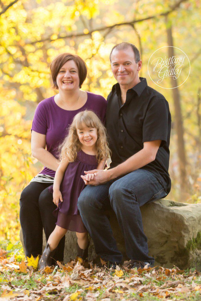 Everett Road Covered Bridge Fall Family Photography | Start With The Best | Brittany Gidley Photography LLC