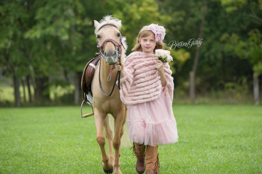 Pony Farm Photo Shoot | Paper Flowers | Ponies | Equine Photography | Cleveland | Start With The Best | Dream Session