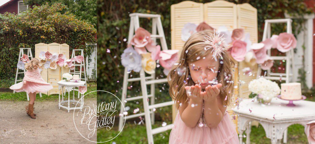Tea Party With Pony | Pony Farm | Paper Flowers | Ponies | Equine Photography | Cleveland | Start With The Best | Dream Session | Photo Shoot