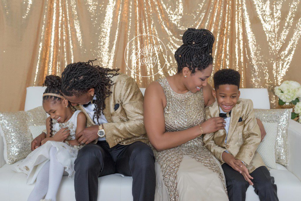 Celebrity Photographer | Cleveland Celebrity Photographer | Sparkle and Shine | Family Photography | Gold | Christmas Images | Dreamy Photography