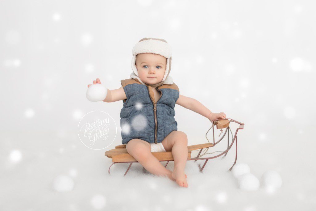 Baby Photography | Winter Baby | 12 Month Baby | Start With The Best | Baby Photography Snow