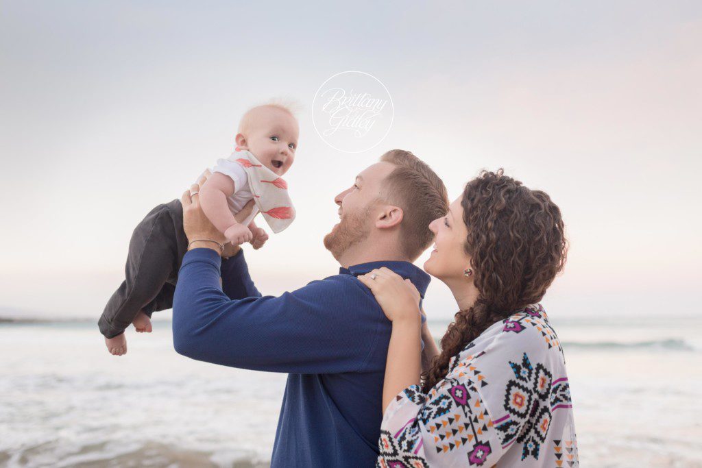 Brittany Gidley Photography | Hawaii Baby Photography | Big Island Baby Photographer | Hapuna Beach | Sunrise