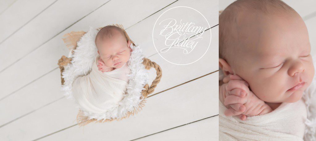 Newborn Baby Photography | Newborn Wrapping | Brittany Gidley Photography LLC