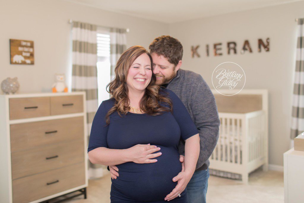 Lifestyle Pregnancy Photography | Maternity Photographer | Nursery